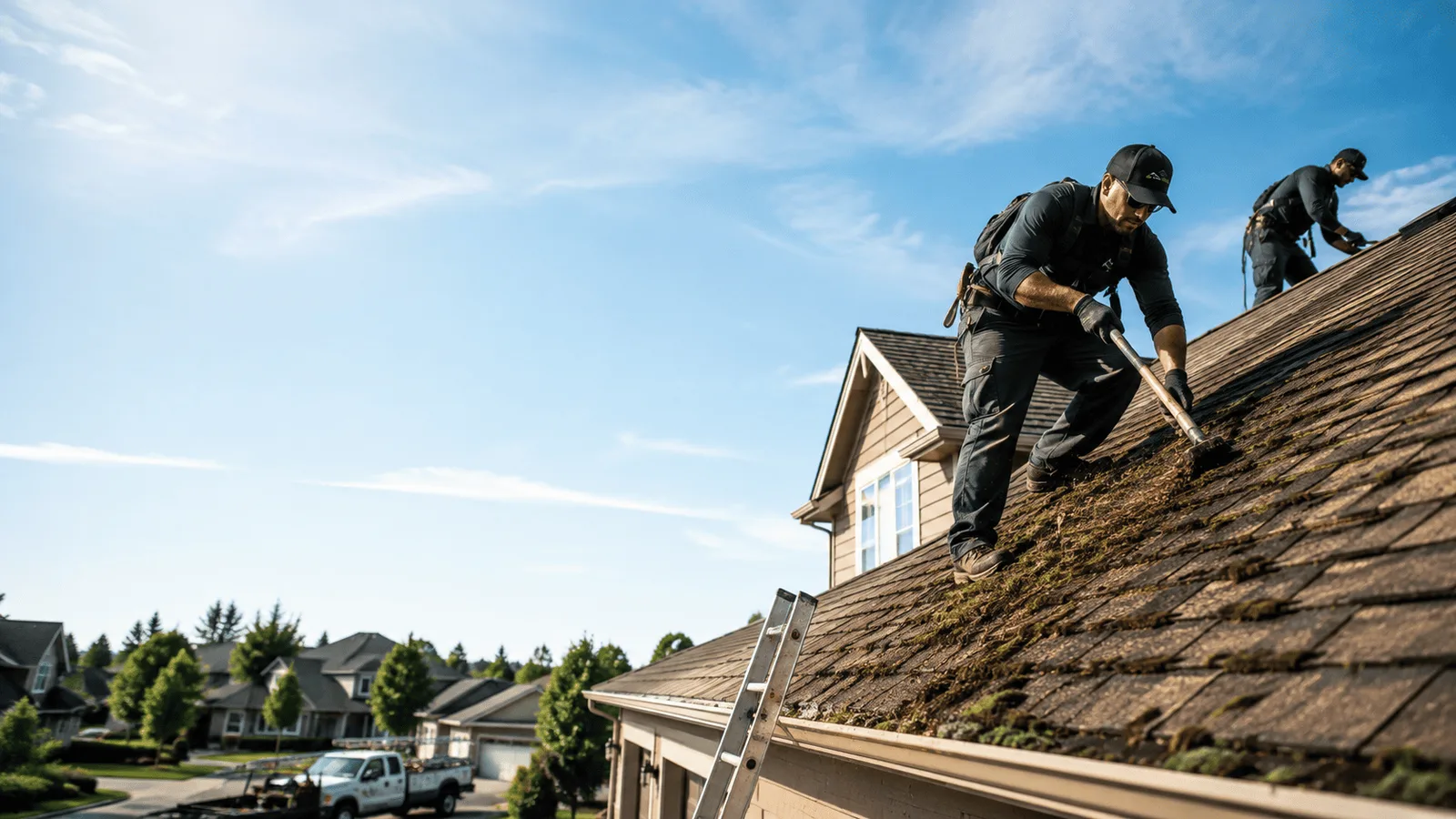 Roof Moss Removal in Vandemere, NC near me